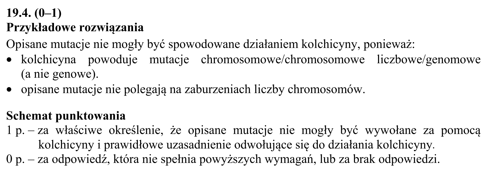 Matura, maj 2015, odpowiedź do zadania 19.1, fragment 3