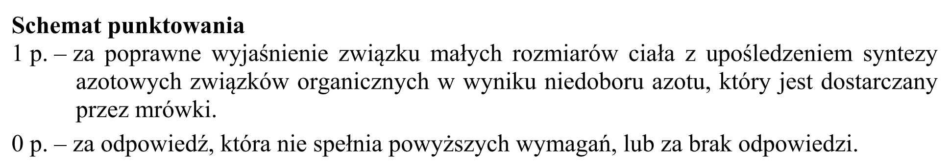Matura, maj 2015, odpowiedź do zadania 21.1, fragment 3
