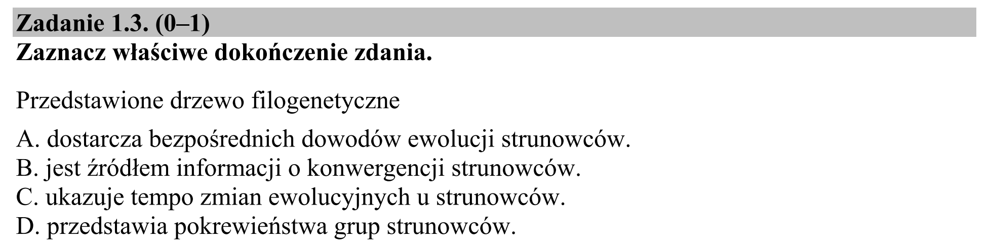 Matura, maj 2015, zadanie 1.3