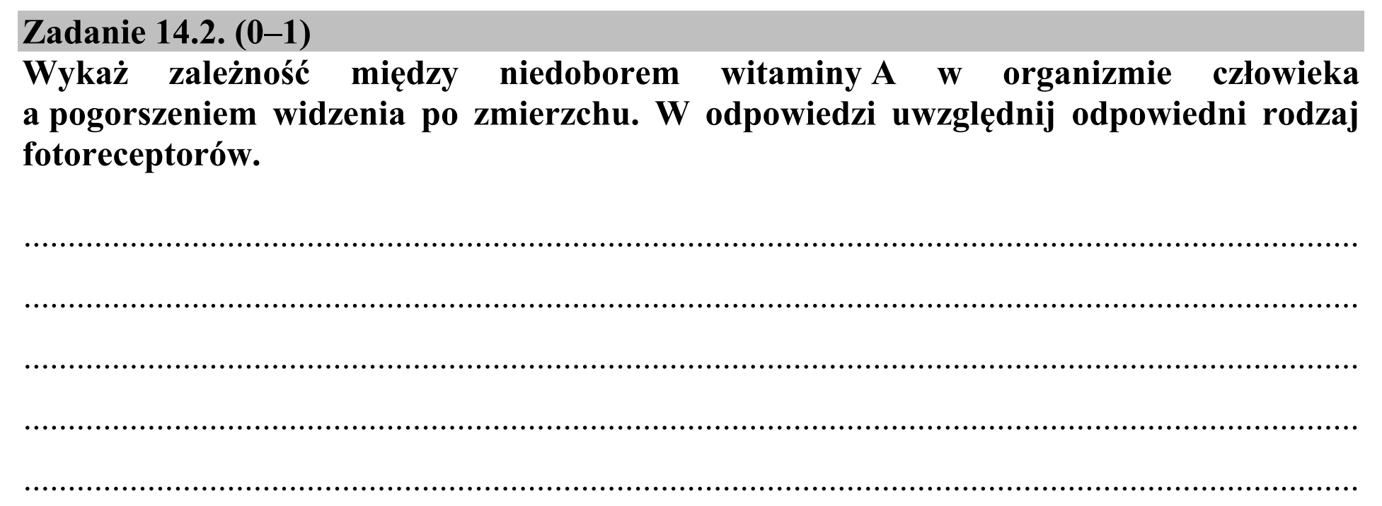 Matura, maj 2015, zadanie 14.2