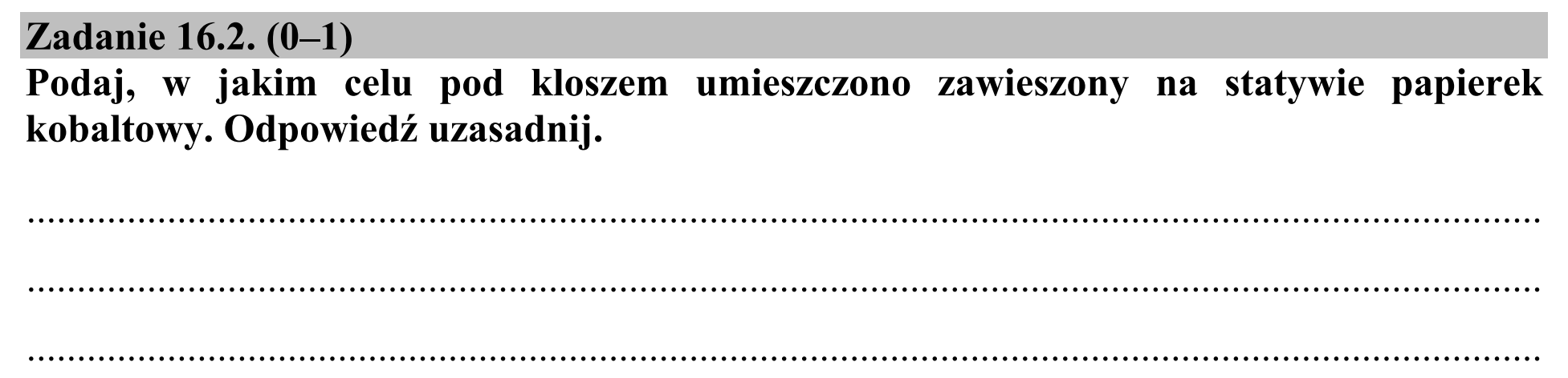 Matura, maj 2015, zadanie 16.2