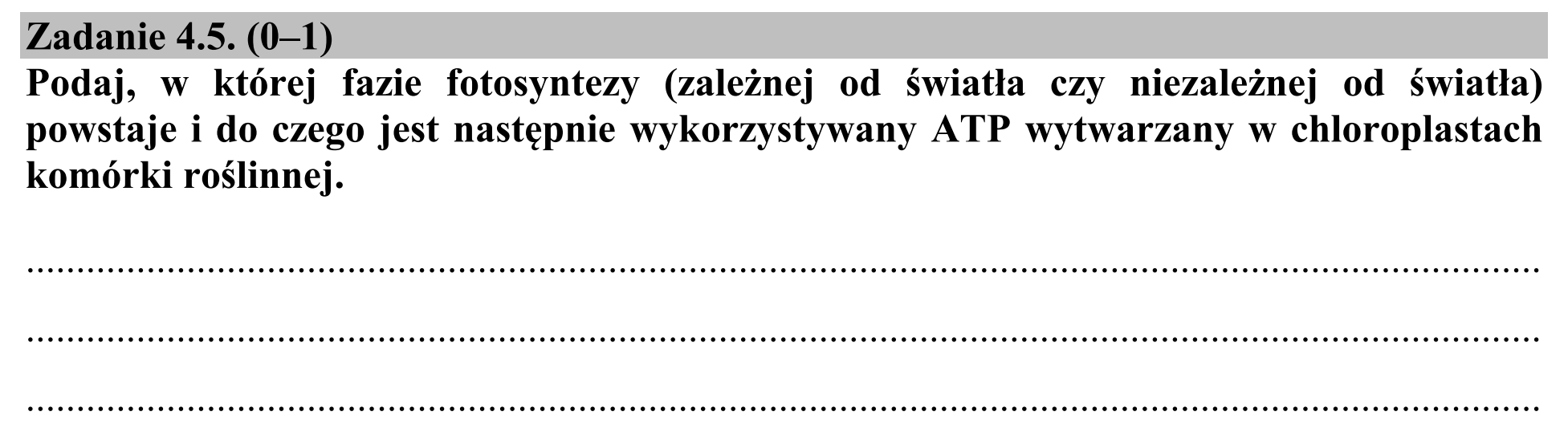 Matura, maj 2015, zadanie 4.5