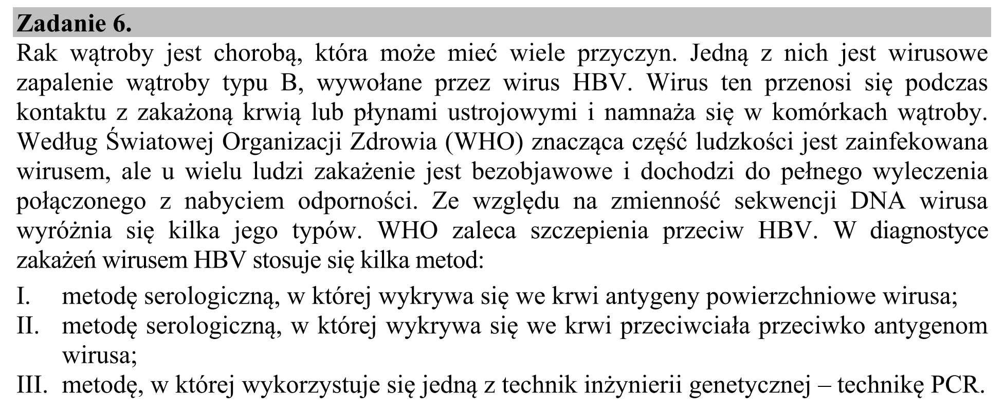 Matura, maj 2015, wstęp zadania 6