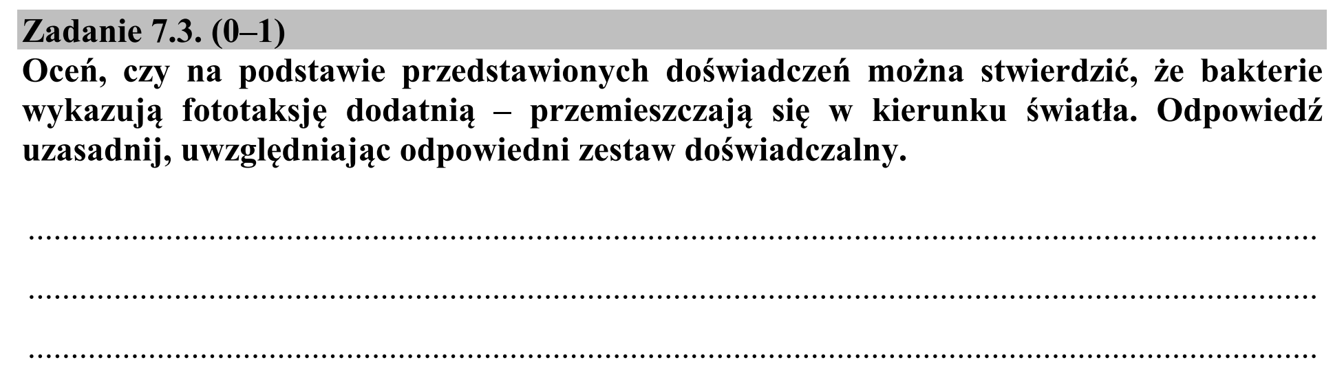 Matura, maj 2015, zadanie 7.3