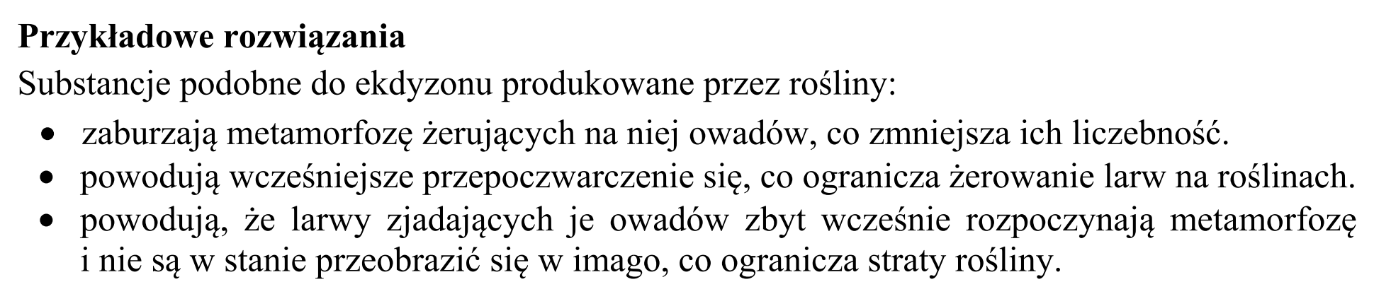 Matura, maj 2016, odpowiedź do zadania 8.1, fragment 2
