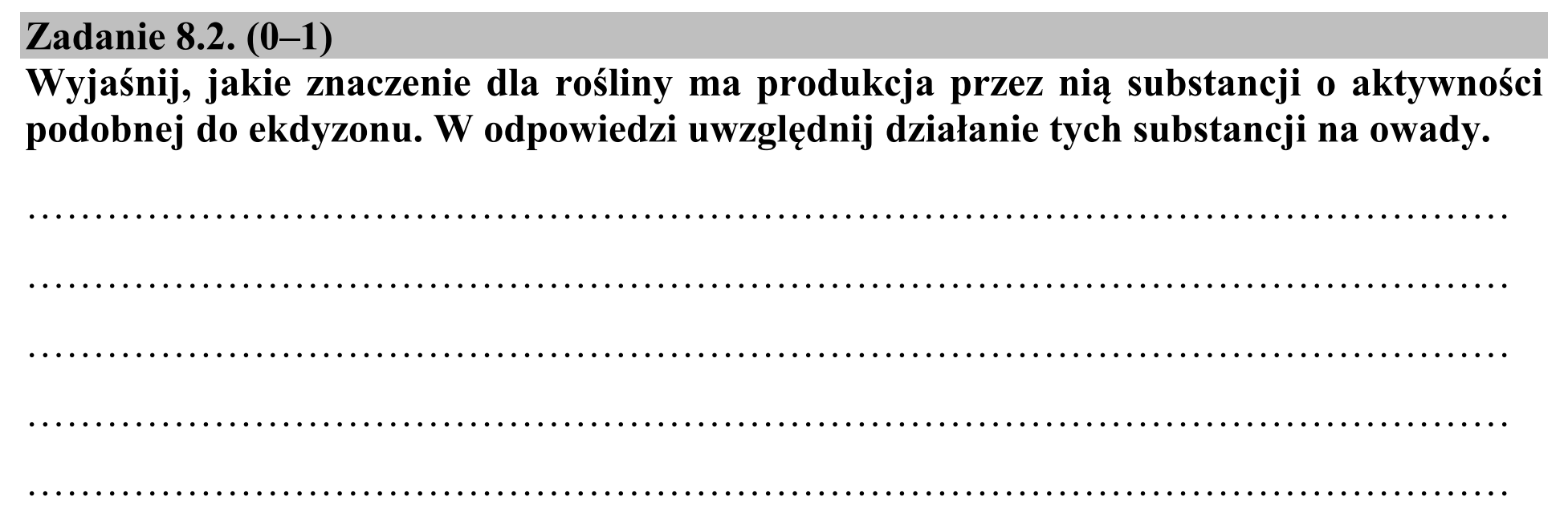 Matura, maj 2016, zadanie 8.2
