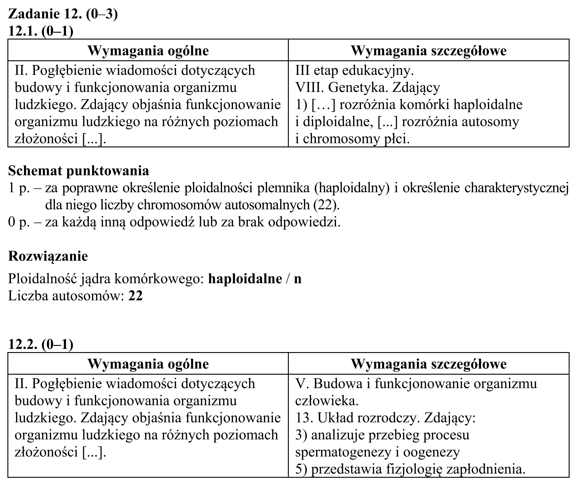 Matura, maj 2017, odpowiedź do zadania 12.1, fragment 1