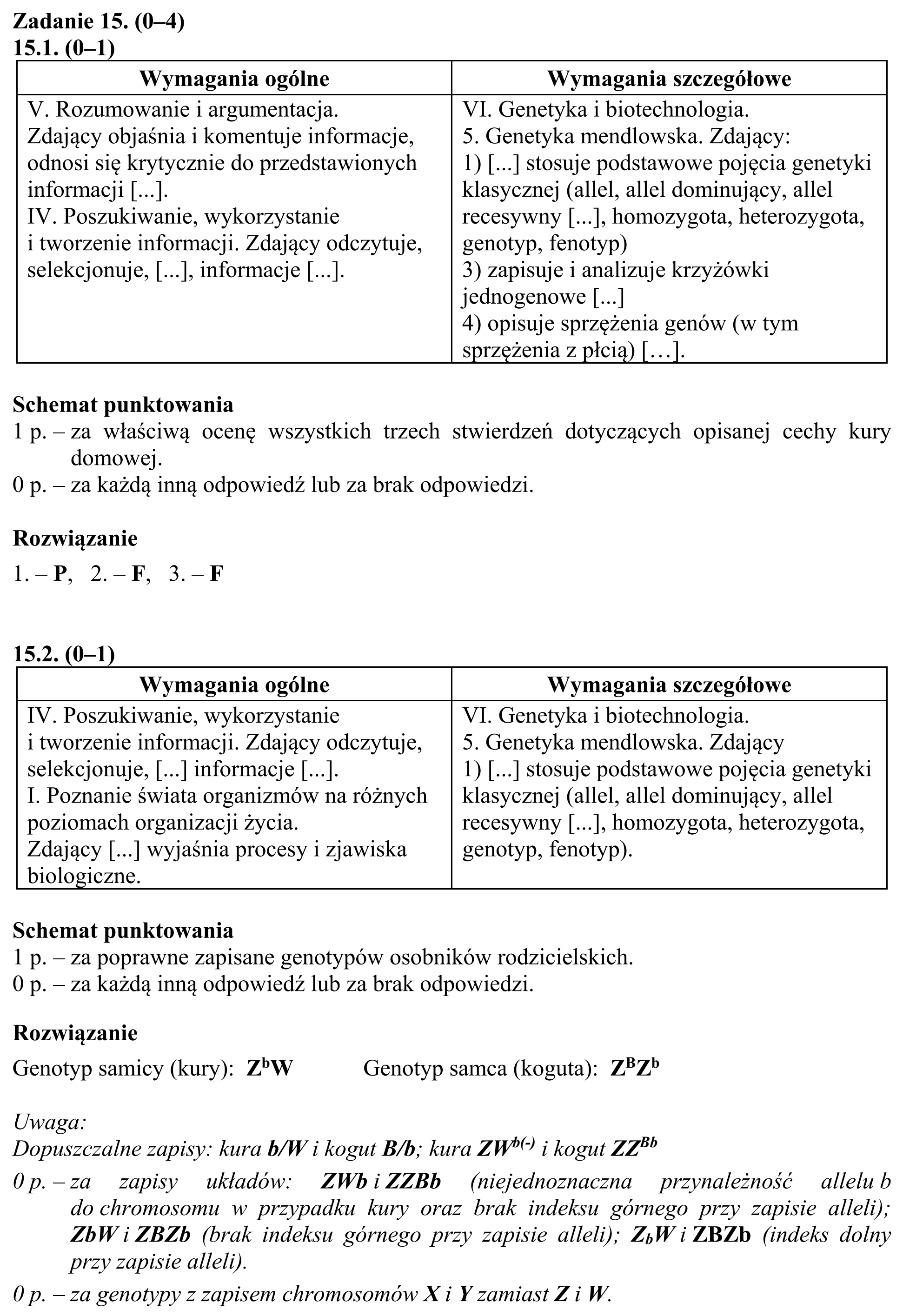 Matura, maj 2017, odpowiedź do zadania 15.1, fragment 1