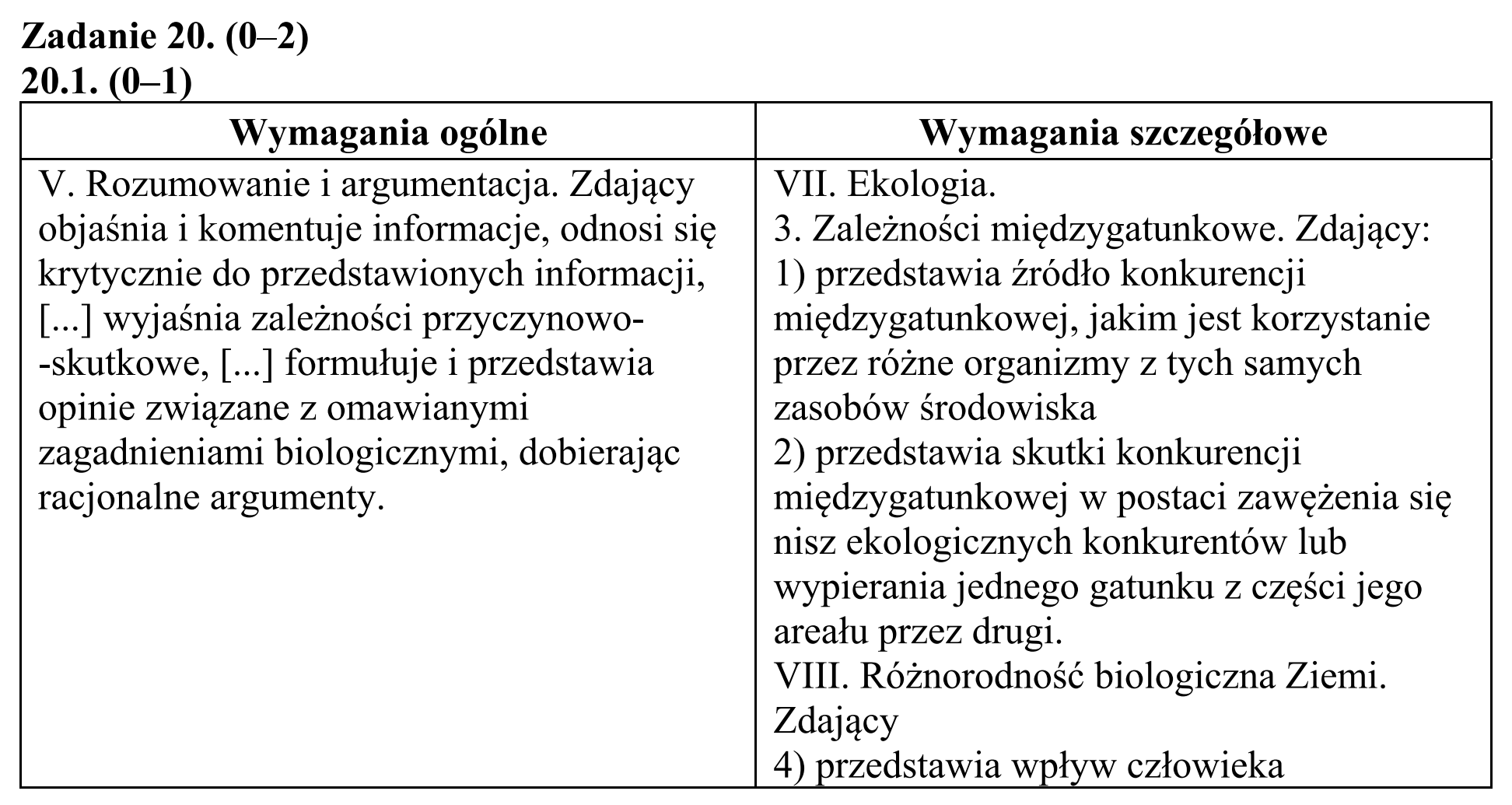 Matura, maj 2017, odpowiedź do zadania 20.1, fragment 1