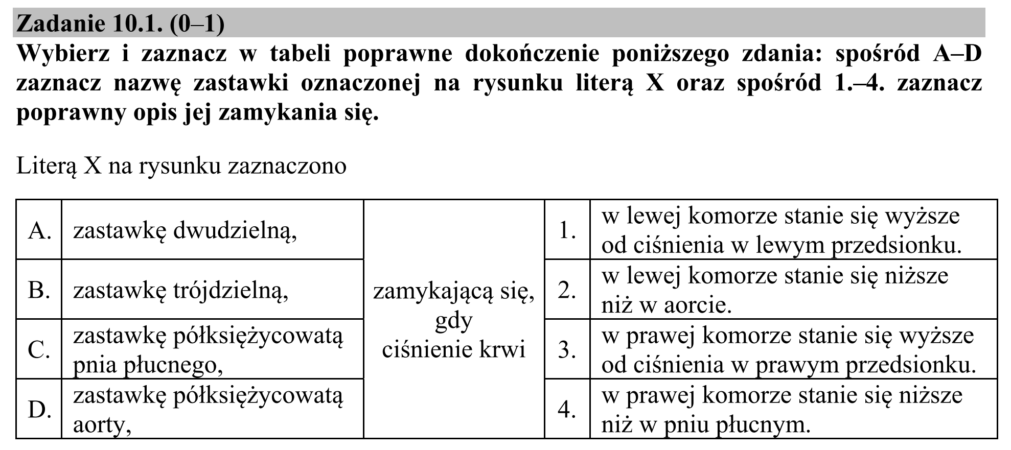 Matura, maj 2017, zadanie 10.1