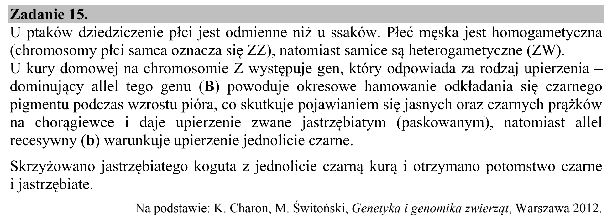 Matura, maj 2017, wstęp zadania 15