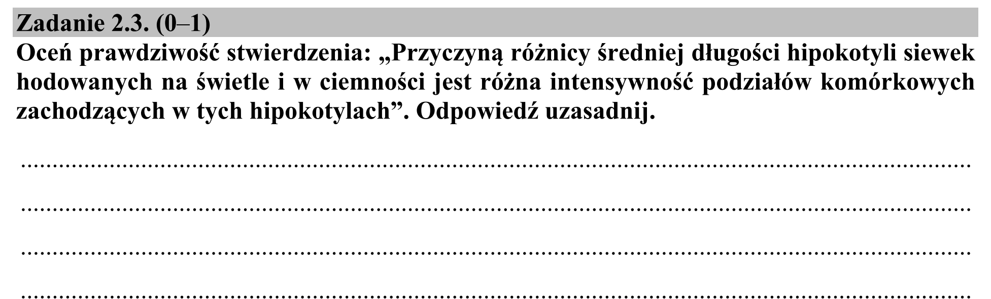Matura, maj 2017, zadanie 2.3