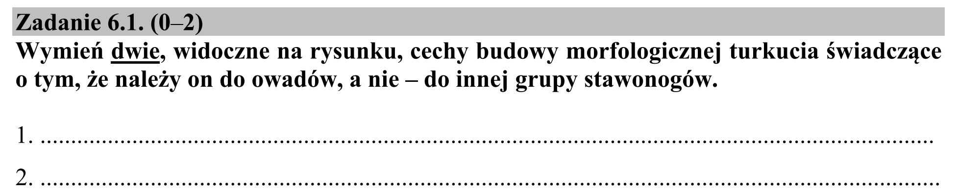 Matura, maj 2017, zadanie 6.1