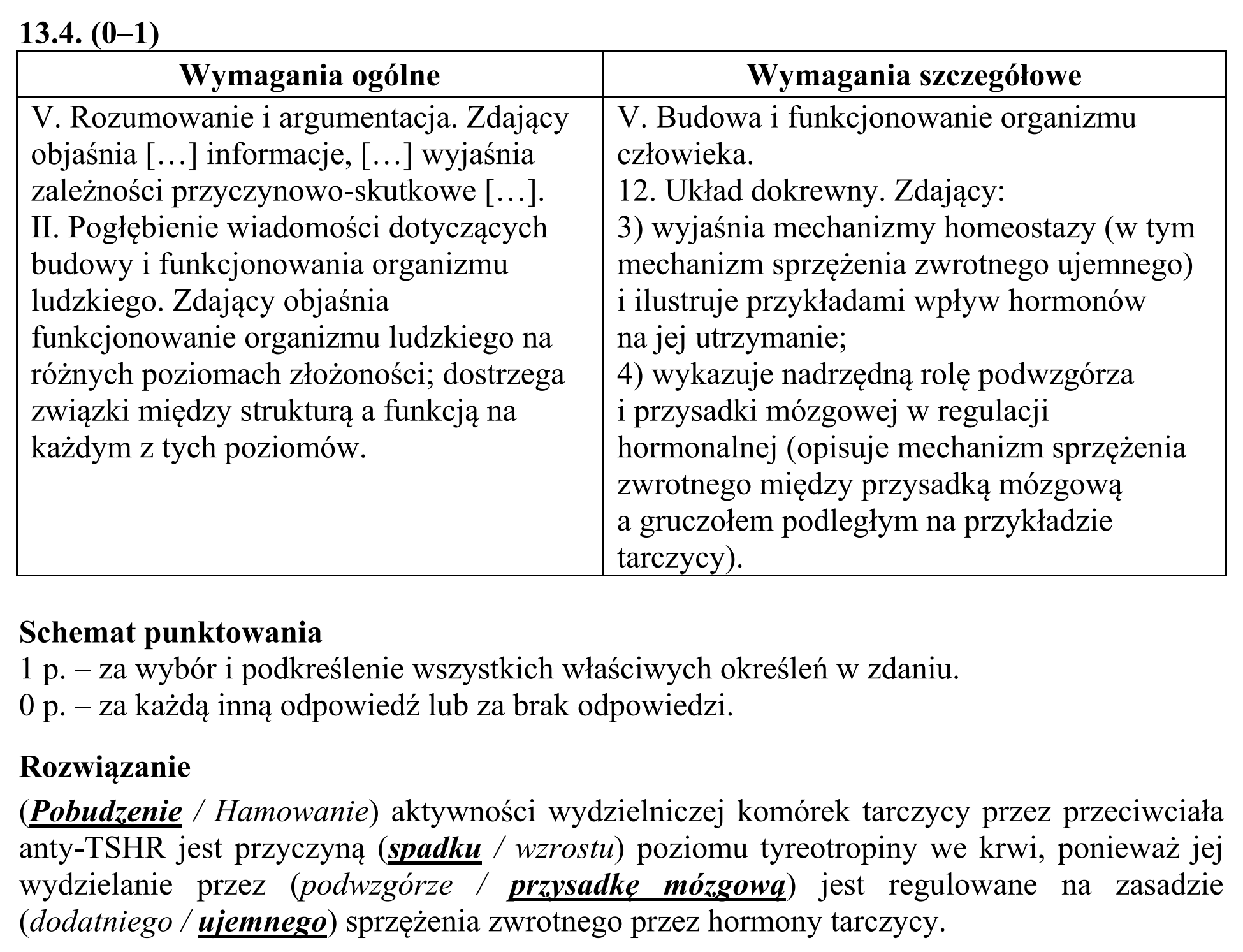 Matura, maj 2018, odpowiedź do zadania 13.1, fragment 3