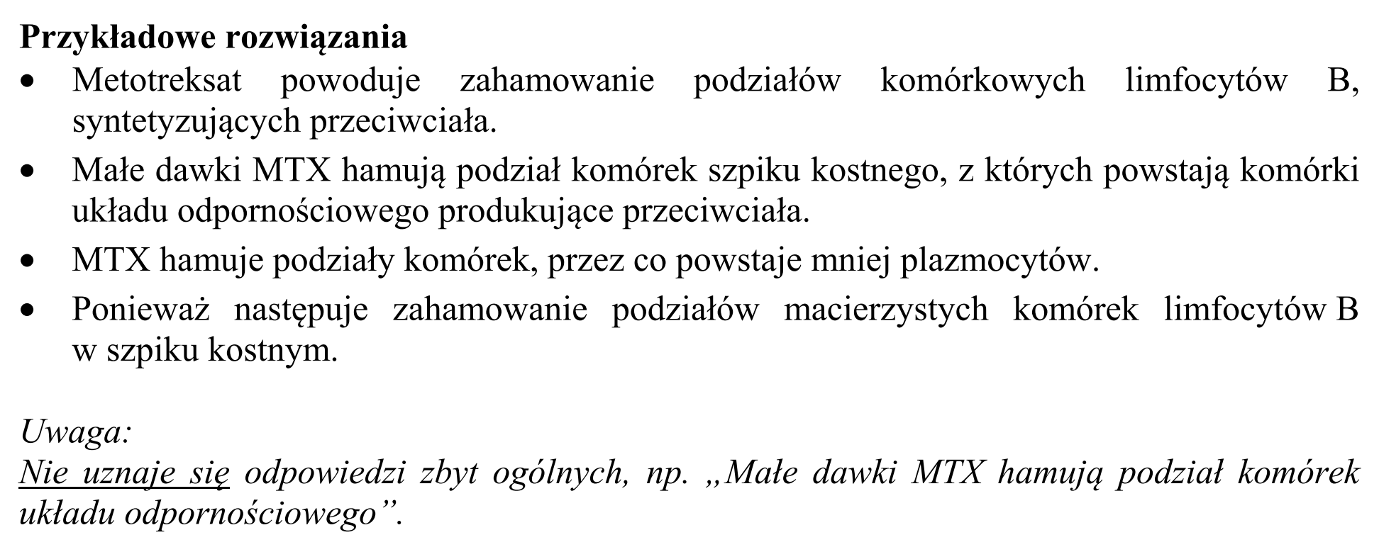 Matura, maj 2018, odpowiedź do zadania 14.1, fragment 4