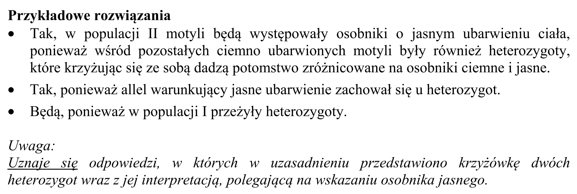 Matura, maj 2018, odpowiedź do zadania 18.1, fragment 3