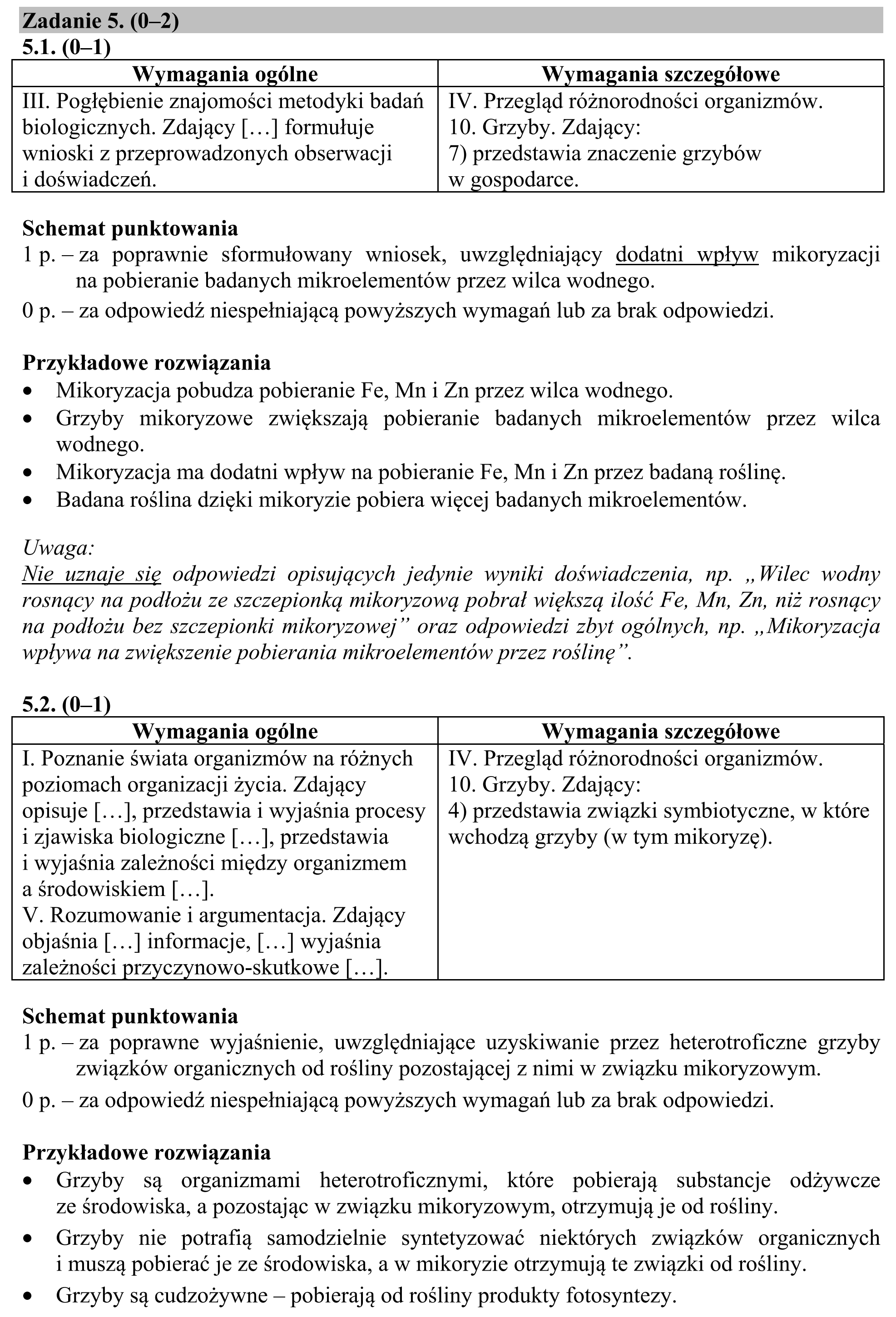 Matura, maj 2018, odpowiedź do zadania 5.1