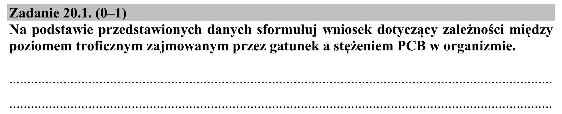 Matura, maj 2018, zadanie 20.1