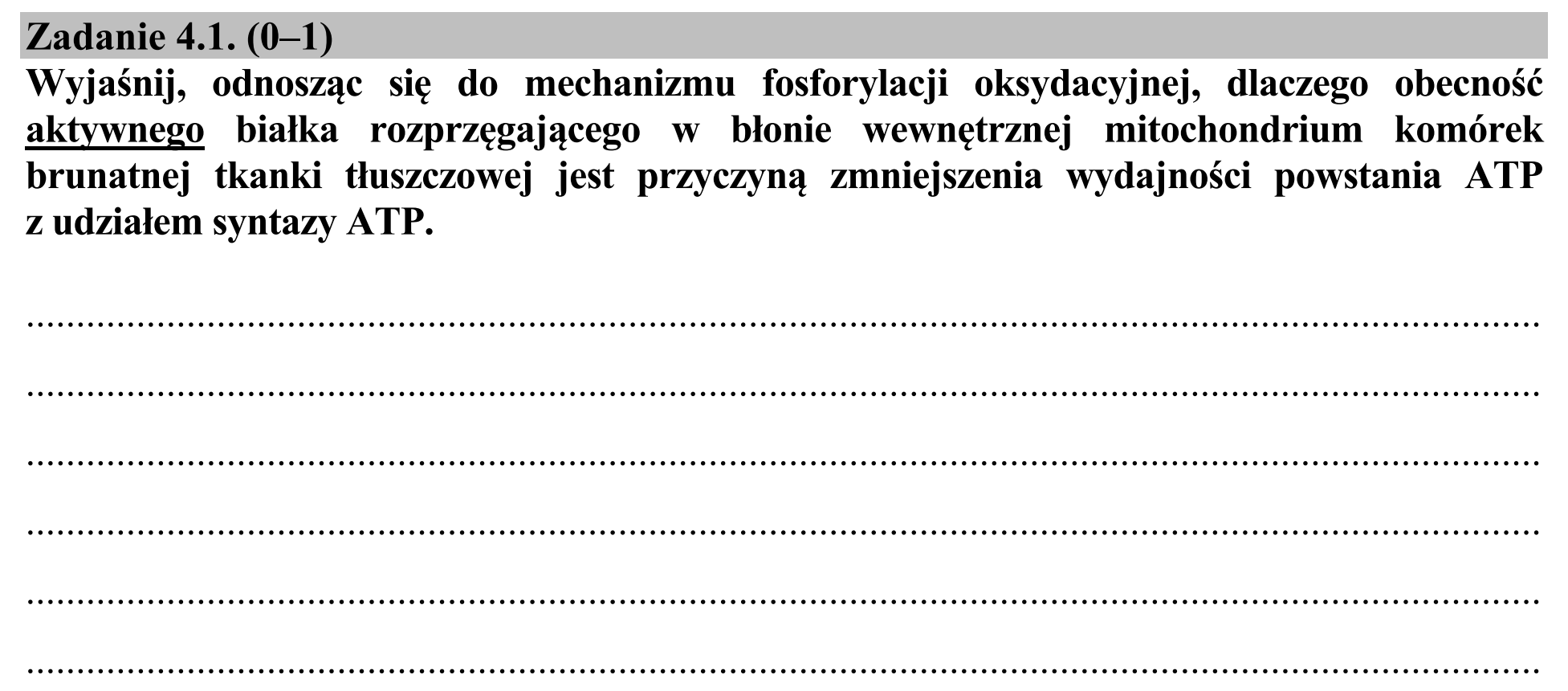 Matura, maj 2018, zadanie 4.1