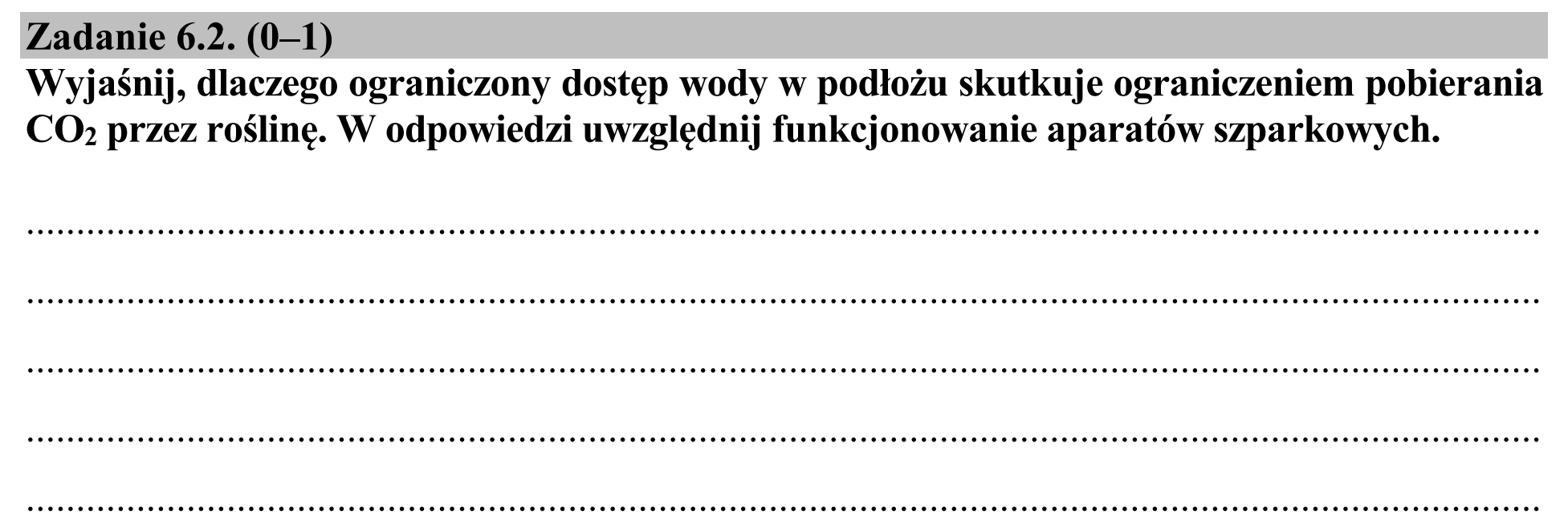 Matura, maj 2018, zadanie 6.2