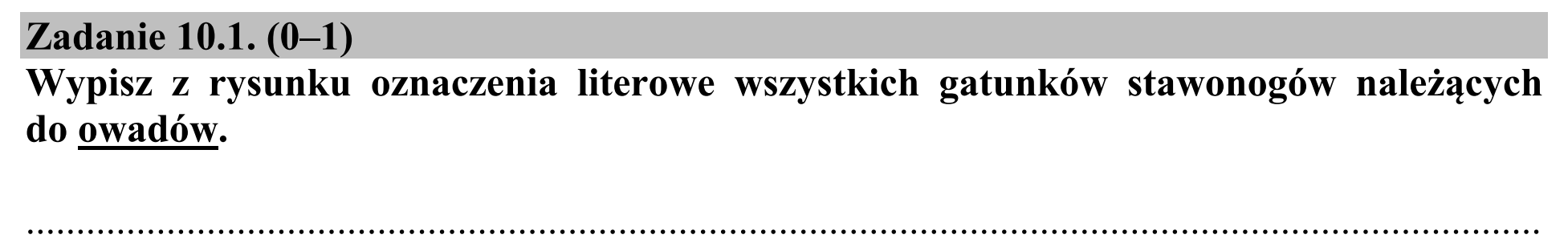 Matura, maj 2019, zadanie 10.1
