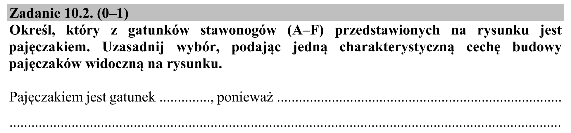 Matura, maj 2019, zadanie 10.2