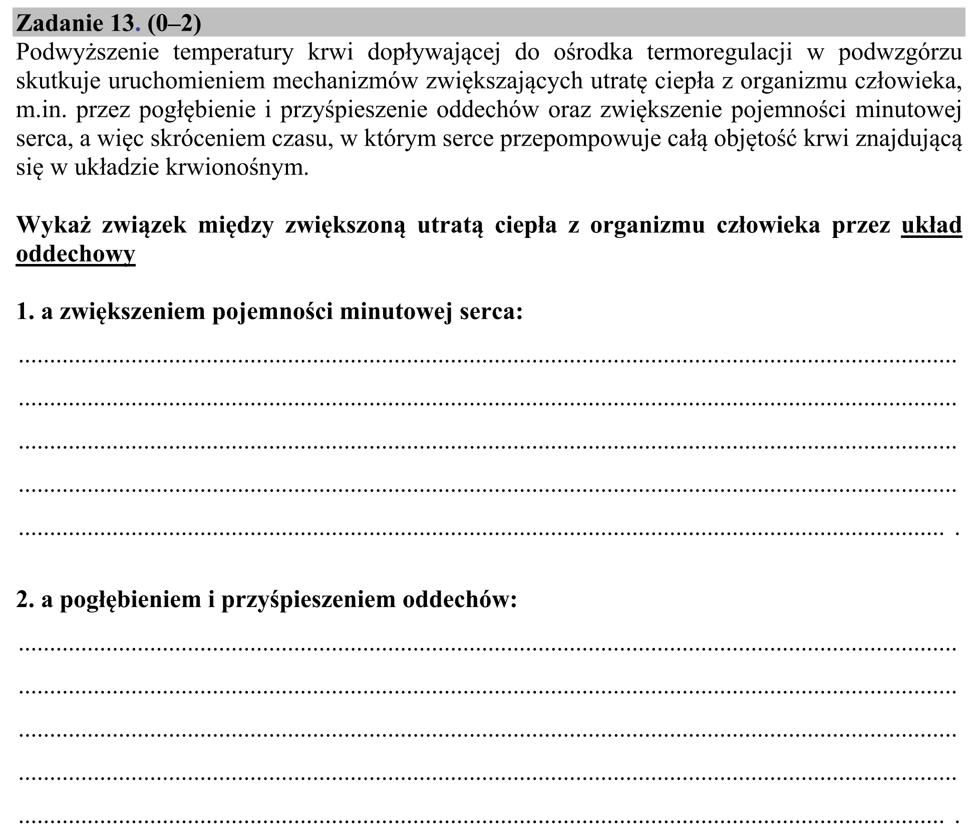 Matura, maj 2019, podgląd zadania 13