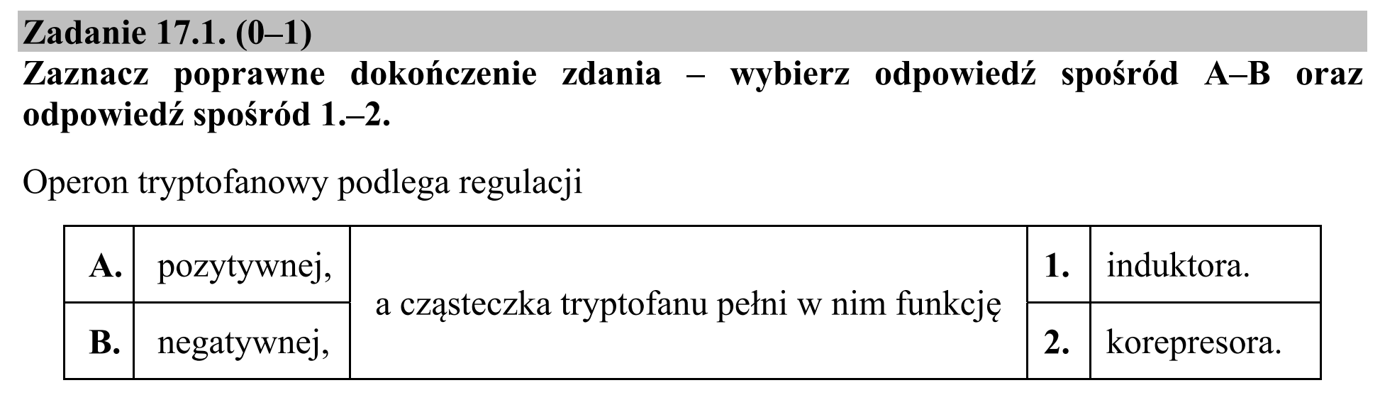 Matura, maj 2019, zadanie 17.1