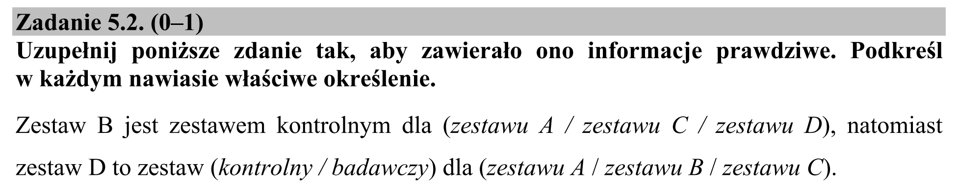 Matura, maj 2019, zadanie 5.2