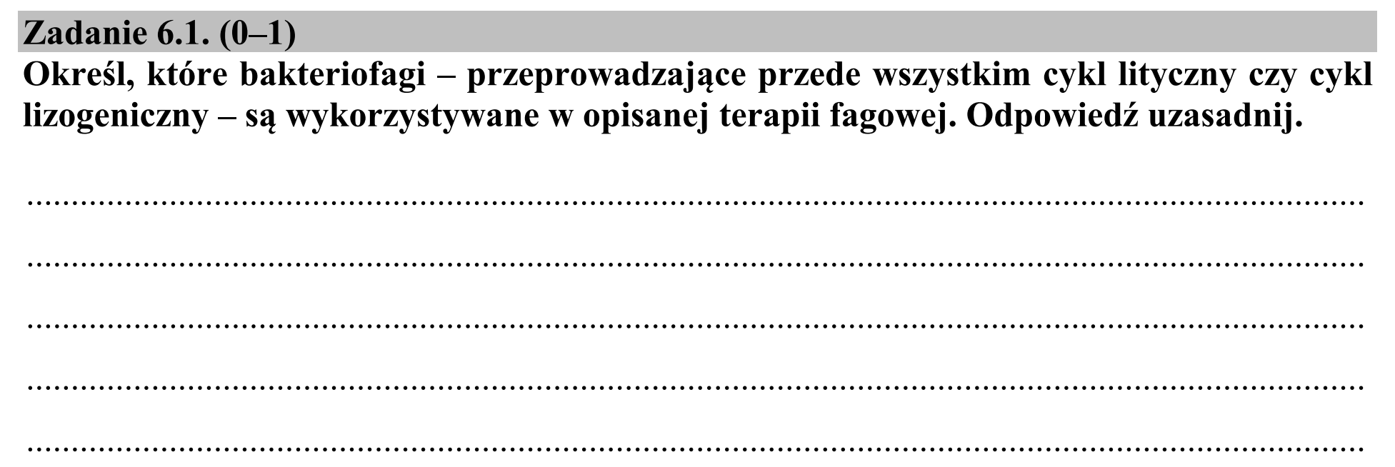 Matura, maj 2019, zadanie 6.1