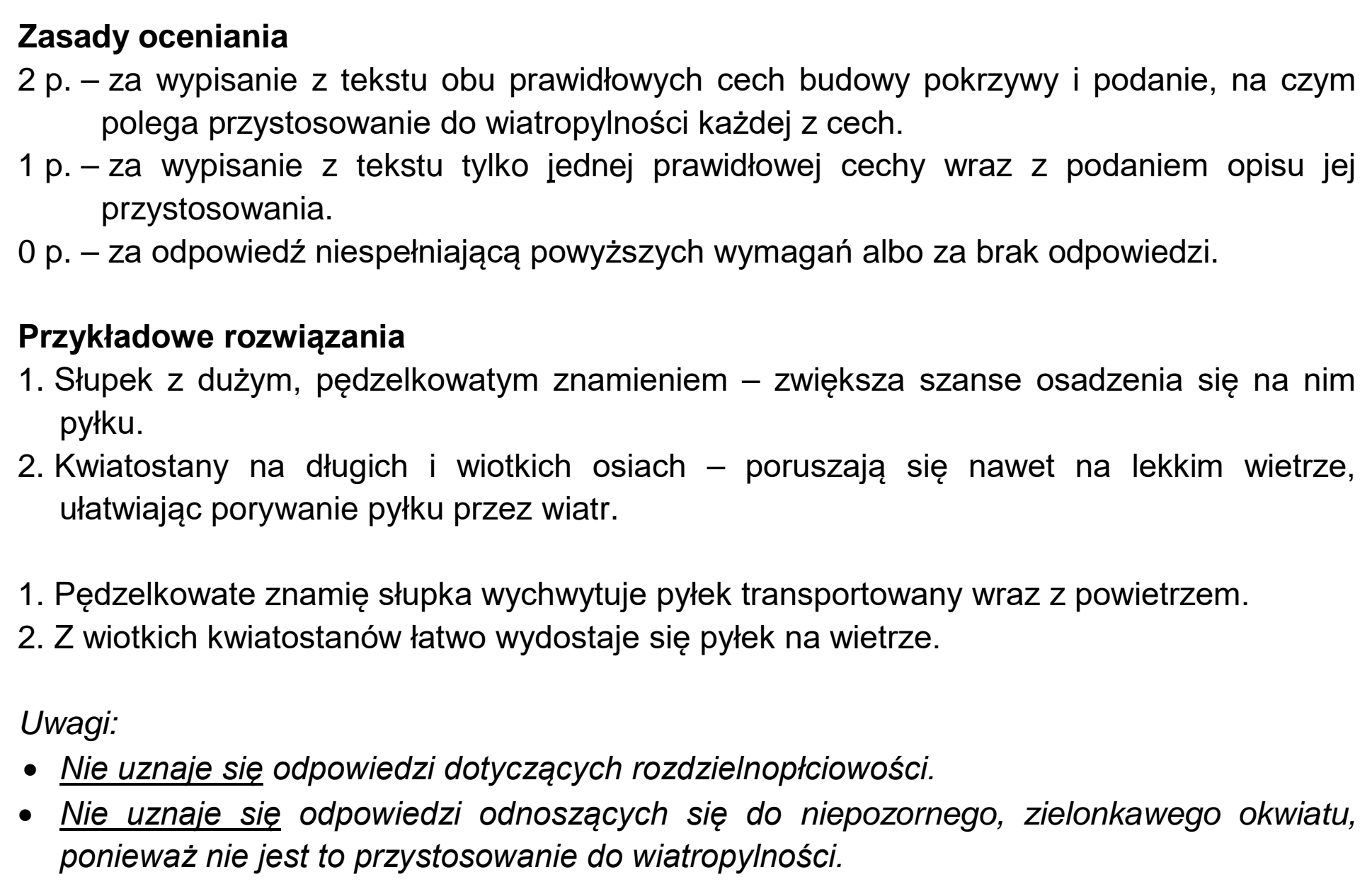 Matura, maj 2020, odpowiedź do zadania 8.1, fragment 2