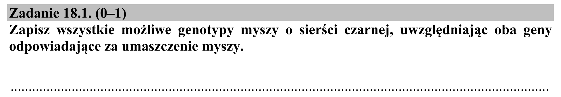 Matura, maj 2020, zadanie 18.1