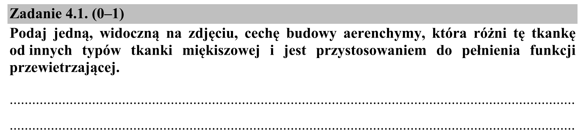 Matura, maj 2020, zadanie 4.1