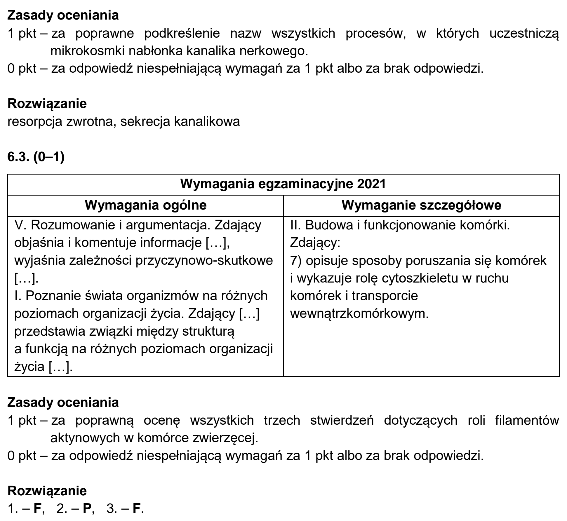 Matura, maj 2021, odpowiedź do zadania 6.1, fragment 2
