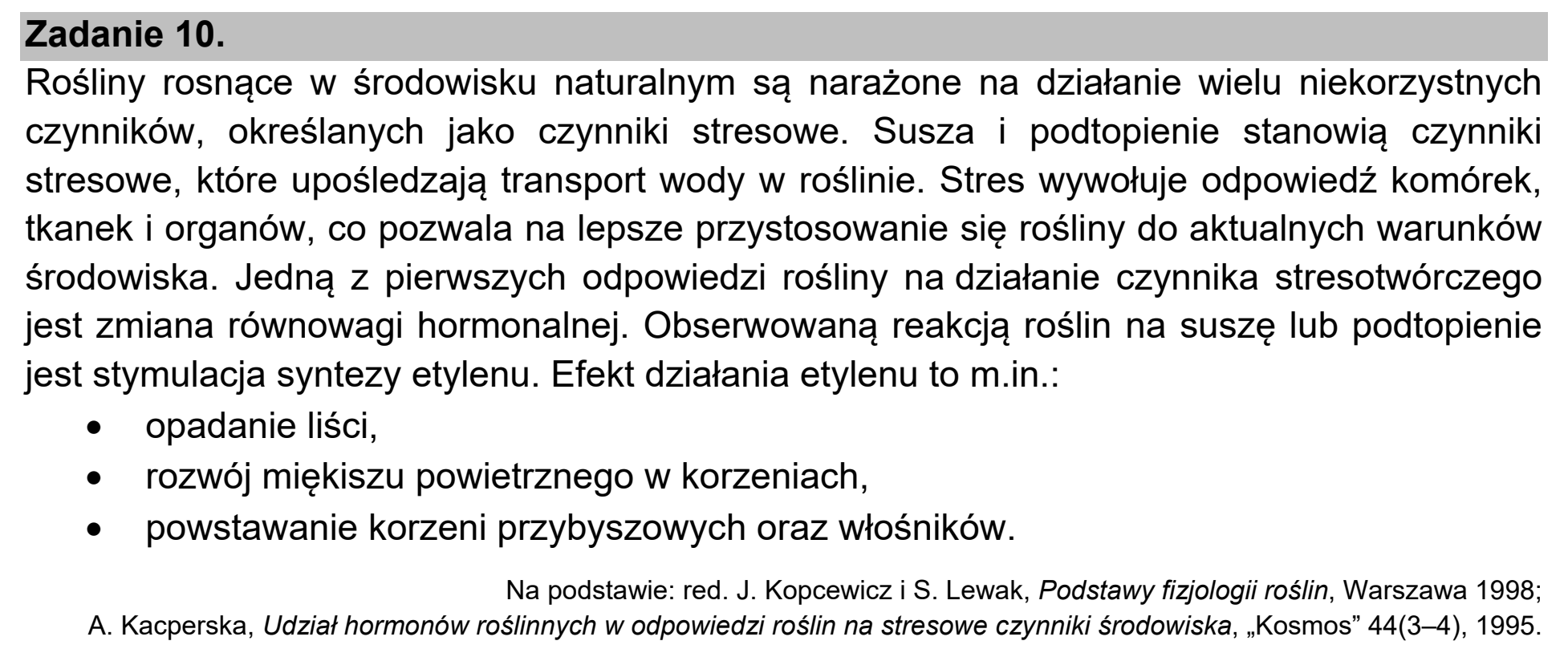 Matura, maj 2021, wstęp zadania 10