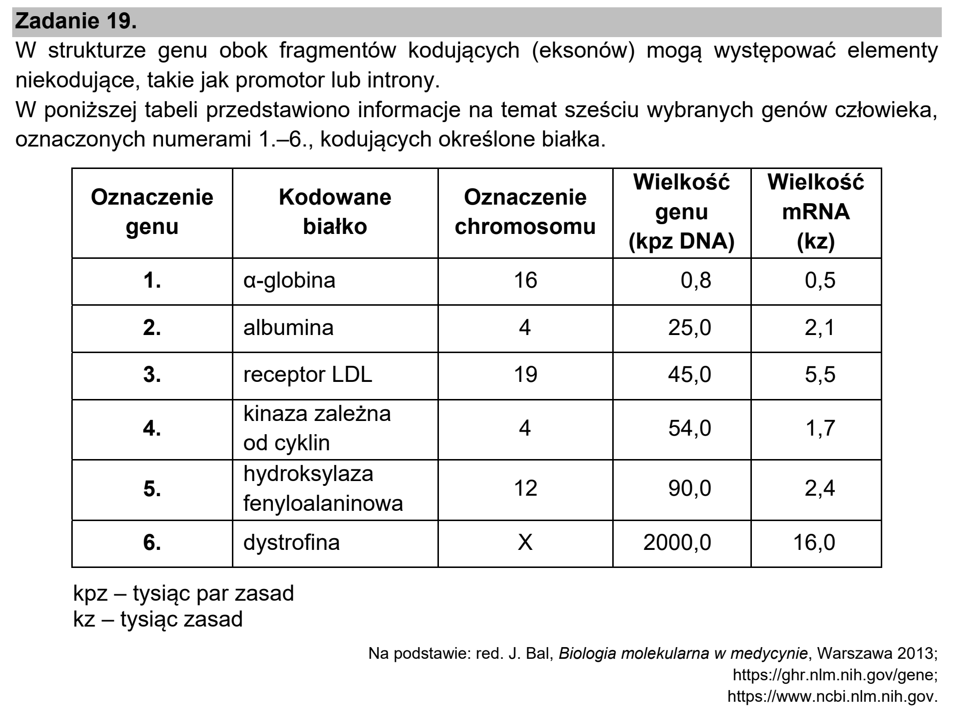 Matura, maj 2021, wstęp zadania 19