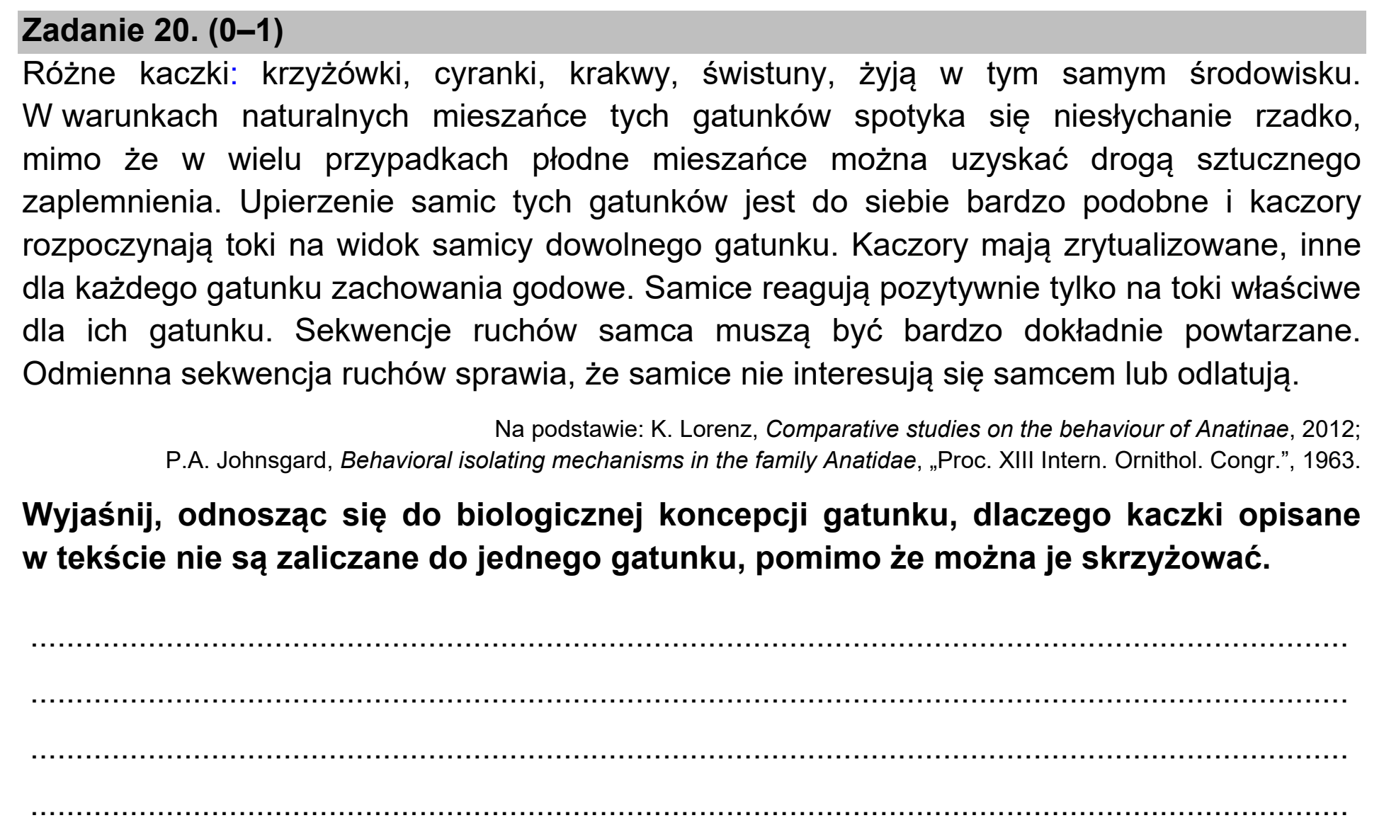Matura, maj 2021, podgląd zadania 20
