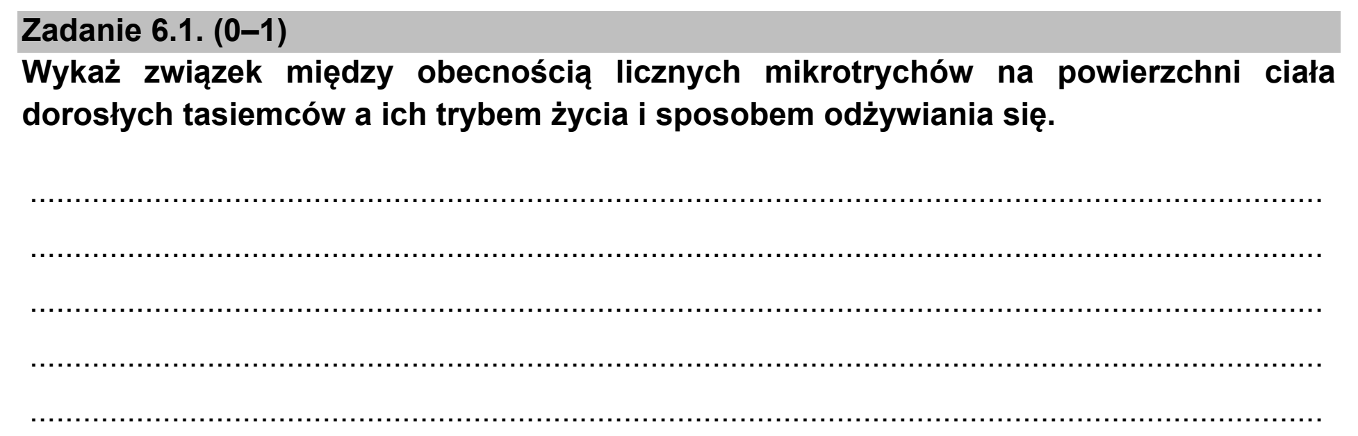 Matura, maj 2021, zadanie 6.1
