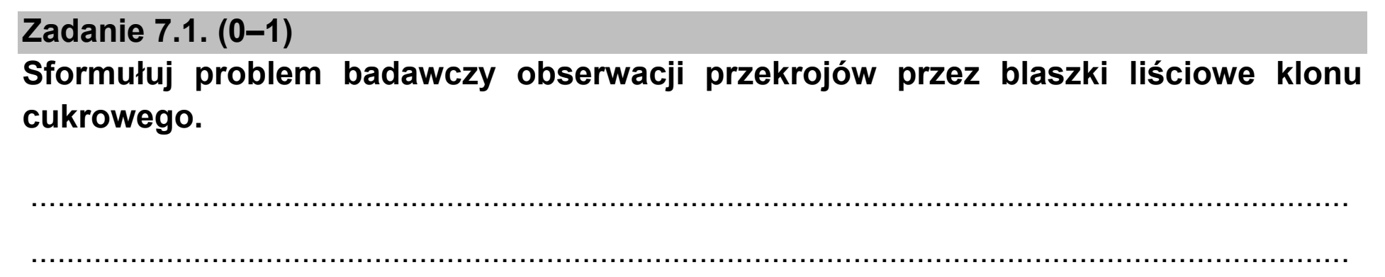 Matura, maj 2021, zadanie 7.1