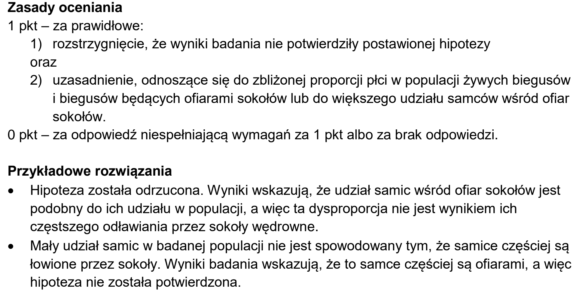 Matura, maj 2022, odpowiedź do zadania 17.1