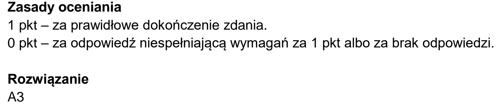 Matura, maj 2022, odpowiedź do zadania 20.1, fragment 1