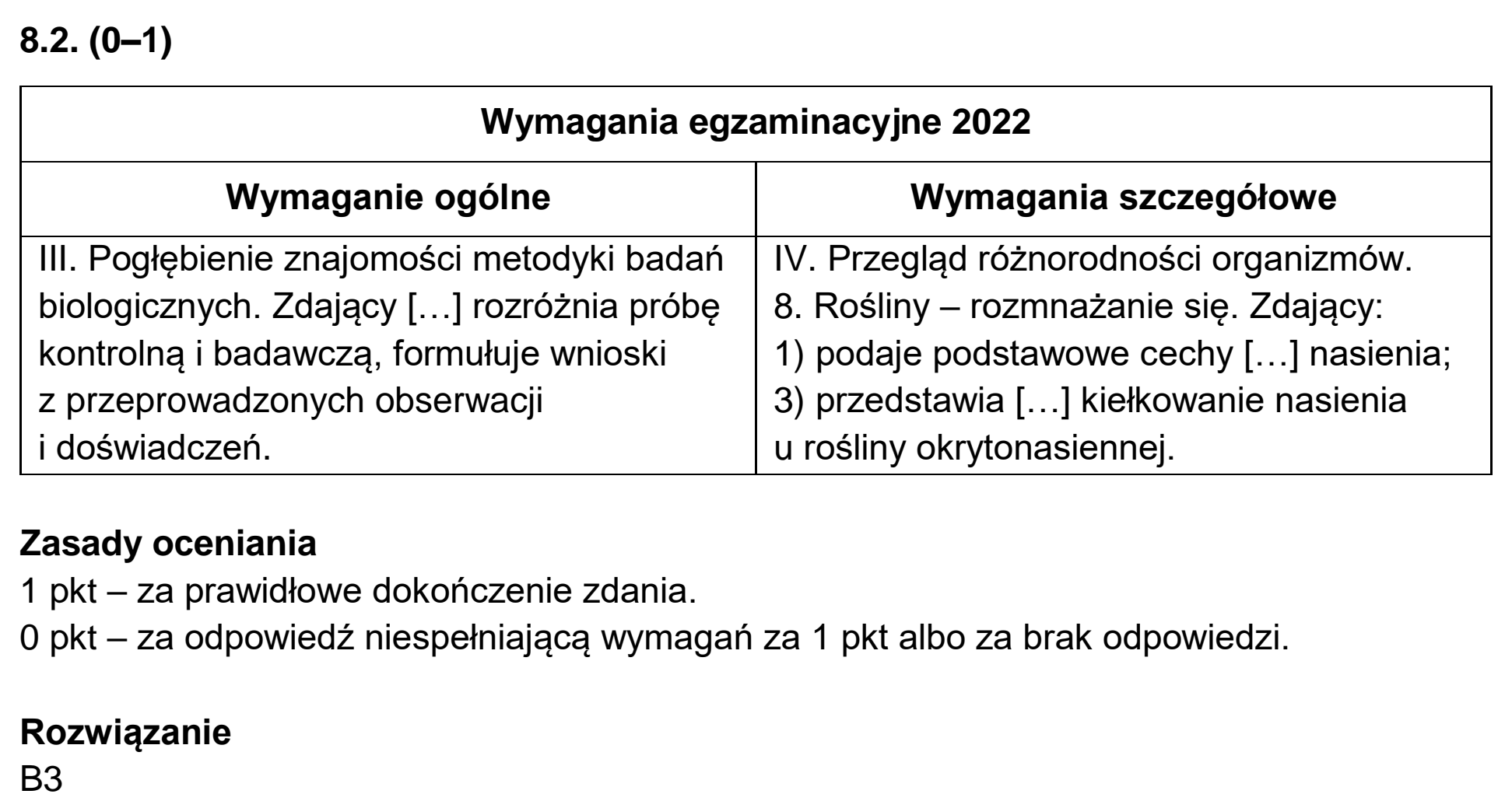 Matura, maj 2022, odpowiedź do zadania 8.1, fragment 2