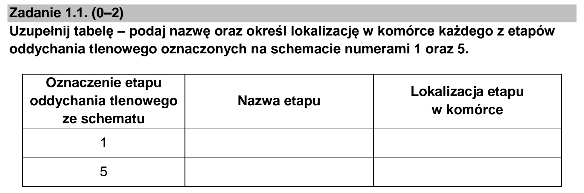 Matura, maj 2022, zadanie 1.1