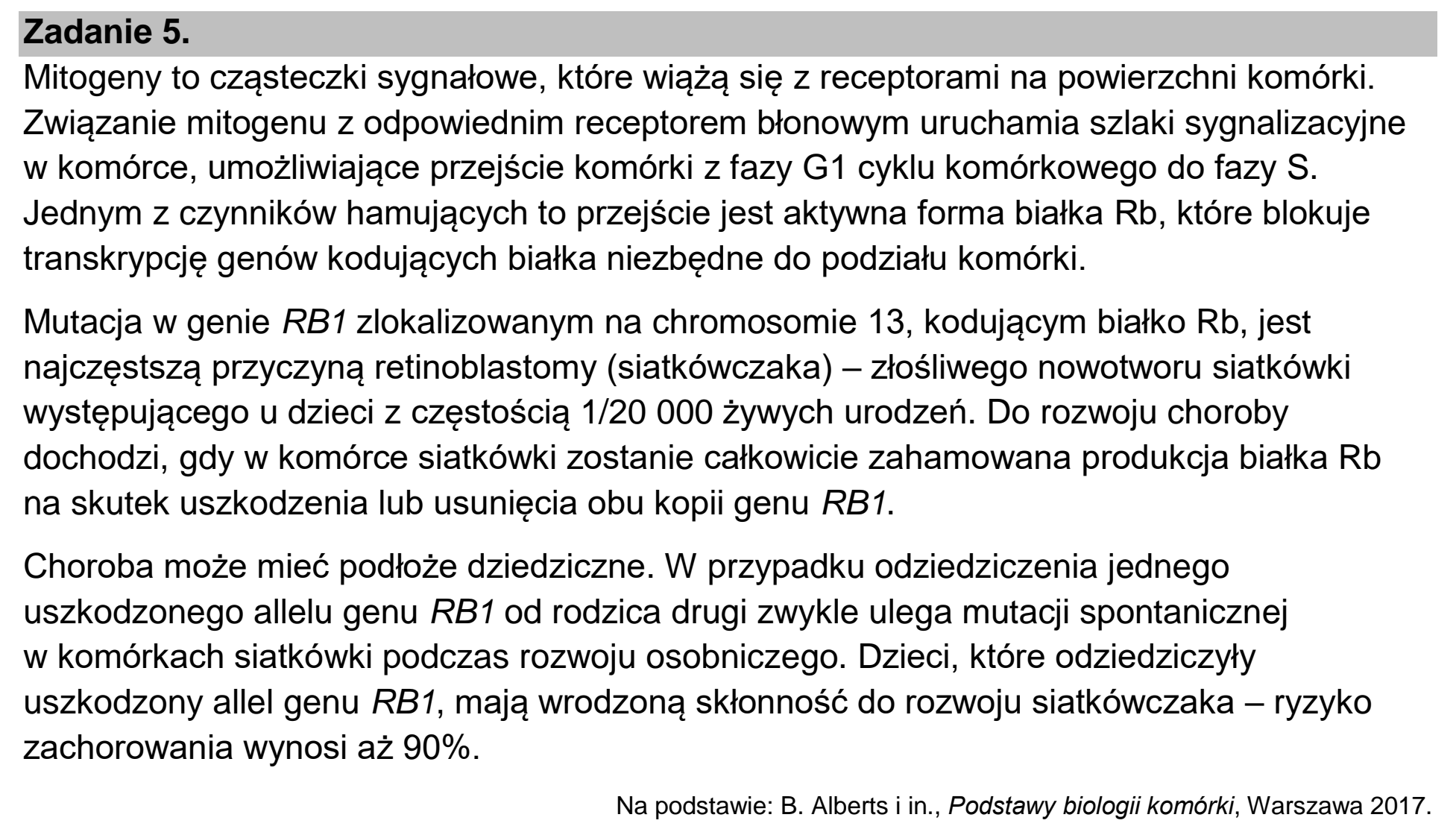 Matura, maj 2022, wstęp zadania 5