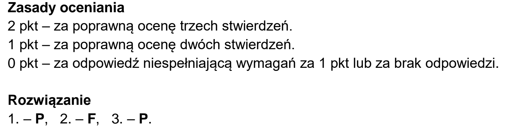 Matura, maj 2023, odpowiedź do zadania 14.2
