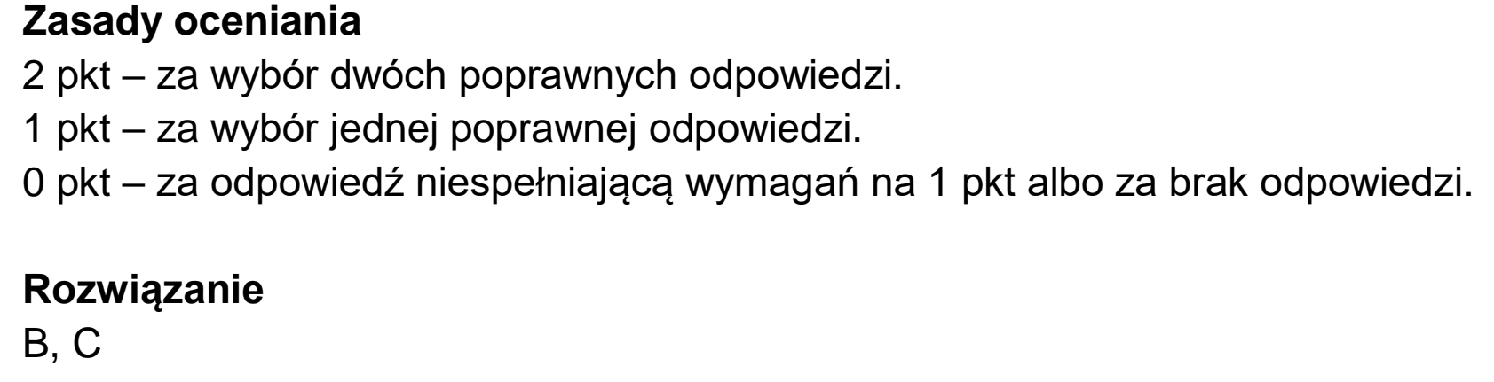 Matura, maj 2023, odpowiedź do zadania 16.3