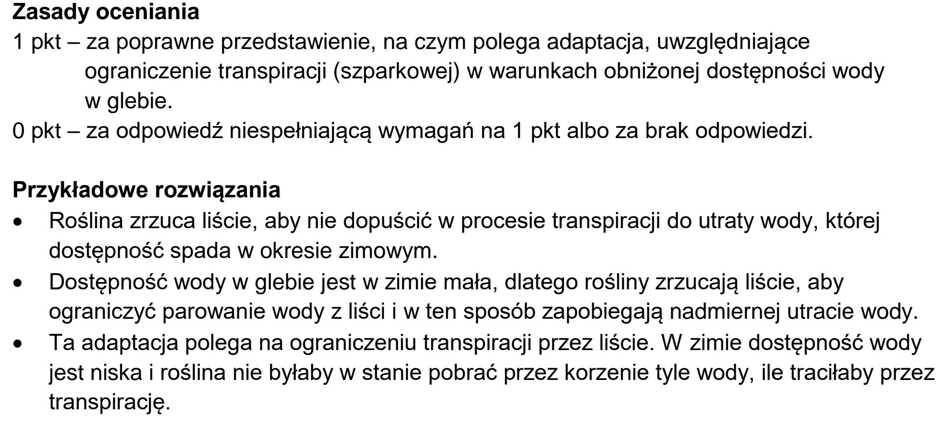 Matura, maj 2023, odpowiedź do zadania 6.2