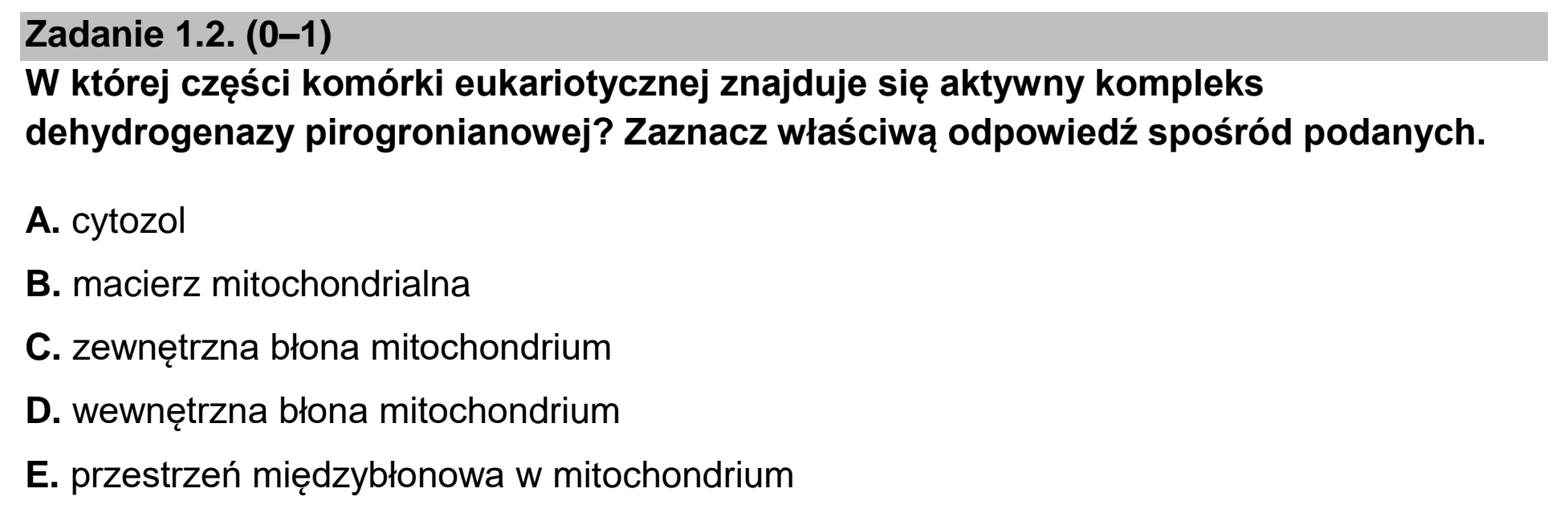 Matura, maj 2023, zadanie 1.2