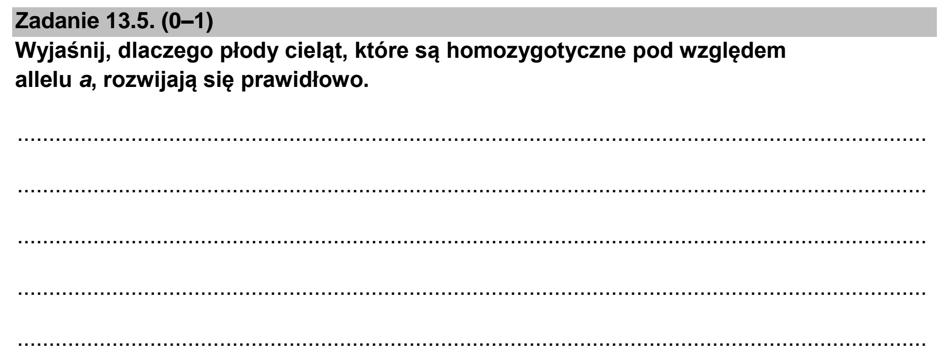 Matura, maj 2023, zadanie 13.5