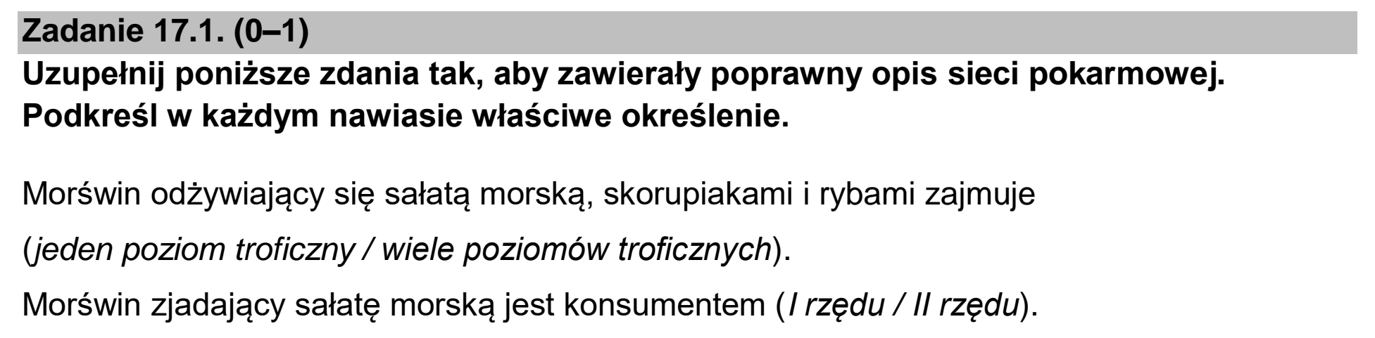 Matura, maj 2023, zadanie 17.1
